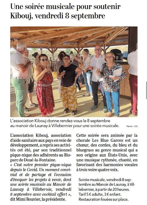 Articles du  courrier de l'ouest